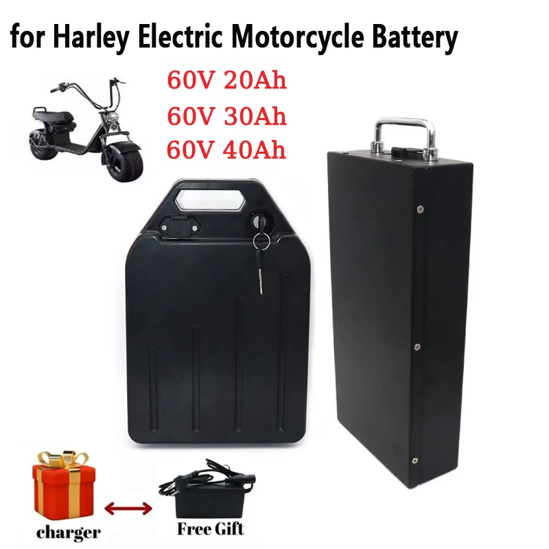 Untuk HarleyBattery 60V 20Ah 3 - 60V 50Ah Electric Scooter Battery ulasan dan harga