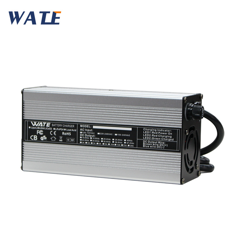 Pengisi Daya Baterai LiFePO4 5 - 84V 20A Smart Charger ulasan dan harga